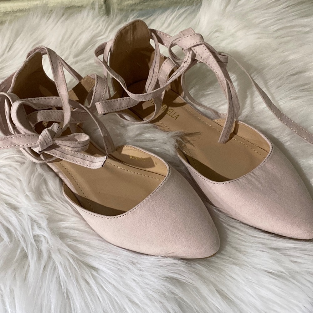 Steven Ella size 8 pale pink ballet flats SOOOO CUUUUTE 💕💕💕